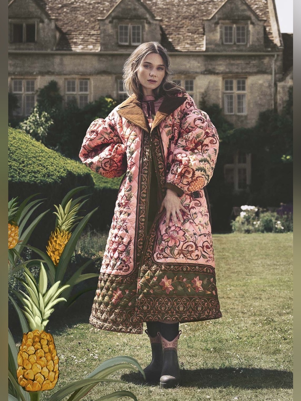 Barbour Farm Rio Cami Quilted Coat Sz M NWT - Picture 14 of 16
